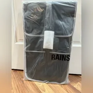 Rains | Bags | Rains Black Reflective Backpack No 490 Msrp  display picture 3